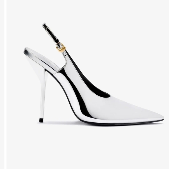 Larroude Shoes - 🩶🔹️Larroudé🔹️ x Altuzarra Pump In Silver Specchio